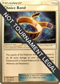 Choice Band - 2018 (Magnus Pedersen) - World Championship Decks - Pokemon card