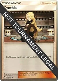 Cynthia - 2018 (Magnus Pedersen) - World Championship Decks - Pokemon card
