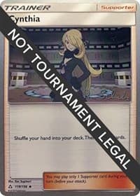 Cynthia - 2018 (Robin Schulz) - World Championship Decks - Pokemon card