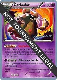 Garbodor (57) - 2018 (Magnus Pedersen) - World Championship Decks - Pokemon card
