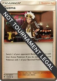 Guzma - 2018 (Magnus Pedersen) - World Championship Decks - Pokemon card