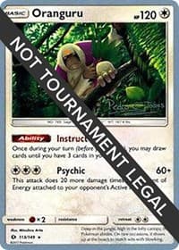 Oranguru - 2018 (Pedro Eugenio Torres) - World Championship Decks - Pokemon card