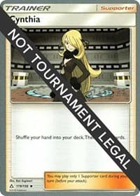 Cynthia - 2019 (Haruki Miyamoto) - World Championship Decks - Pokemon card