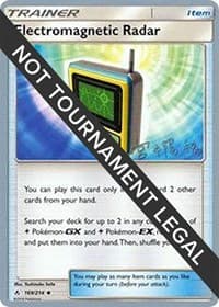 Electromagnetic Radar - 2019 (Haruki Miyamoto) - World Championship Decks - Pokemon card