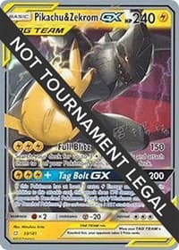 Pikachu & Zekrom GX - 2019 (Haruki Miyamoto) - World Championship Decks - Pokemon card