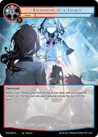 Excavation of a Legacy - The War of the Suns - Force of Will card