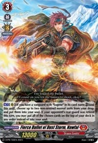 Fierce Bullet of Dust Storm, Nawfal - D Promo Cards - Cardfight Vanguard card