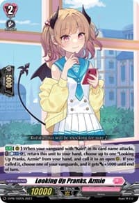 Looking Up Pranks, Azmie (DR-PR/162EN) - D Promo Cards - Cardfight Vanguard card