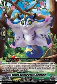 Sylvan Horned Beast, Momolna - D Promo Cards - Cardfight Vanguard card