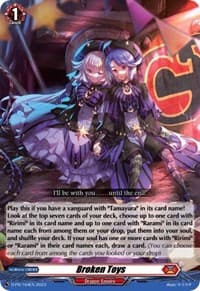 Broken Toys - D Promo Cards - Cardfight Vanguard card