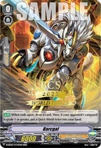 Barcgal (Worlds Finals 2022) - Bushiroad Event Cards - Cardfight Vanguard card