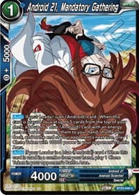 Android 21, Mandatory Gathering - Power Absorbed - Dragon Ball Super: Masters card