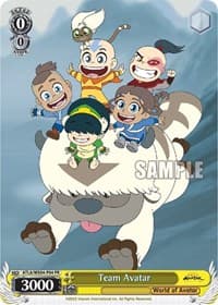 Team Avatar - Avatar: The Last Airbender - Weiss Schwarz card