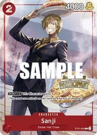 Sanji (Online Regional 2023) [Participant] - One Piece Promotion Cards - One Piece Card Game card