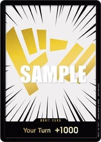 DON!! Card (Gold) - One Piece Promotion Cards - One Piece Card Game card