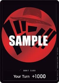 DON!! Card (Red) - One Piece Promotion Cards - One Piece Card Game card