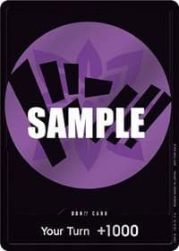 DON!! Card (Purple) - One Piece Promotion Cards - One Piece Card Game card
