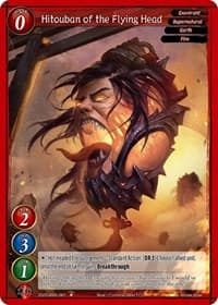 Hitouban of the Flying Head - Shout with the Geas - Gate Ruler card