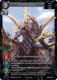 Multicornodon - Shout with the Geas - Gate Ruler card
