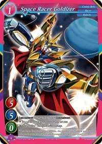 Space Racer Goldizer - Shout with the Geas - Gate Ruler card