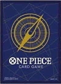 One Piece Card Game Official Sleeves: Assortment 2 - Standard Blue (70-Pack) - Bandai Card Sleeves - Card Sleeves card