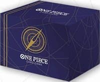 One Piece Card Game: Clear Card Case - Standard Blue - Bandai Deck Boxes - Deck Boxes card