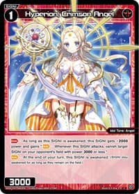 Hyperion, Crimson Angel - Welcome Back Diva -Lostorage- - WIXOSS card