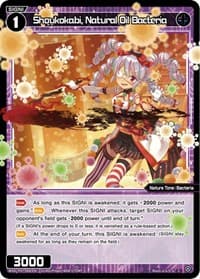 Shoukokabi, Natural Oil Bacteria - Welcome Back Diva -Lostorage- - WIXOSS card