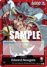 Edward.Newgate (001) - Paramount War - One Piece Card Game card