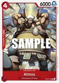Atmos - Paramount War - One Piece Card Game card