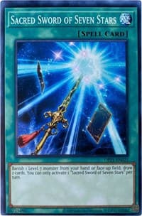 Sacred Sword of Seven Stars - OTS Tournament Pack 21 - YuGiOh card