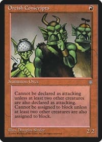 Orcish Conscripts - Ice Age - Magic: The Gathering card