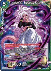 Android 21, Bewitching Battler - Power Absorbed - Dragon Ball Super: Masters card