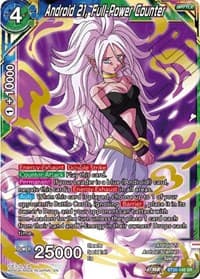 Android 21, Full-Power Counter - Power Absorbed - Dragon Ball Super: Masters card