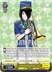 Marching Band, Yu - Kaguya-Sama: Love is War? - Weiss Schwarz card