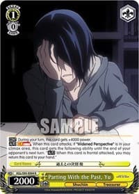 Parting With the Past, Yu - Kaguya-Sama: Love is War? - Weiss Schwarz card