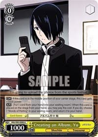 Creating an Album, Yu - Kaguya-Sama: Love is War? - Weiss Schwarz card