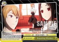 Repeating Mistakes - Kaguya-Sama: Love is War? - Weiss Schwarz card