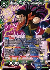 Super 17, Onyx Lightning - Power Absorbed - Dragon Ball Super: Masters card