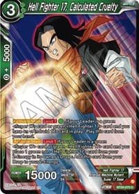 Hell Fighter 17, Calculated Cruelty - Power Absorbed - Dragon Ball Super: Masters card