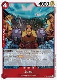 Jozu - Paramount War - One Piece Card Game card