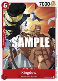 Kingdew - Paramount War - One Piece Card Game card