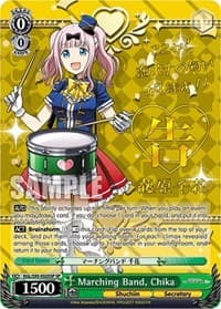 Marching Band, Chika (SP) - Kaguya-Sama: Love is War? - Weiss Schwarz card