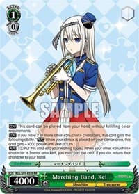 Marching Band, Kei - Kaguya-Sama: Love is War? - Weiss Schwarz card