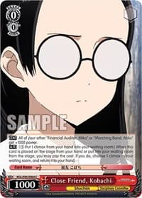 Close Friend, Kobachi - Kaguya-Sama: Love is War? - Weiss Schwarz card