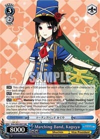 Marching Band, Kaguya - Kaguya-Sama: Love is War? - Weiss Schwarz card