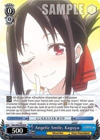 Angelic Smile, Kaguya - Kaguya-Sama: Love is War? - Weiss Schwarz card