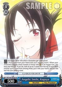 Angelic Smile, Kaguya (SR) - Kaguya-Sama: Love is War? - Weiss Schwarz card