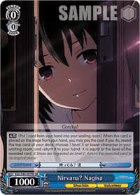Nirvana? Nagisa (SR) - Kaguya-Sama: Love is War? - Weiss Schwarz card