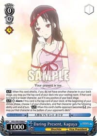Daring Present, Kaguya - Kaguya-Sama: Love is War? - Weiss Schwarz card